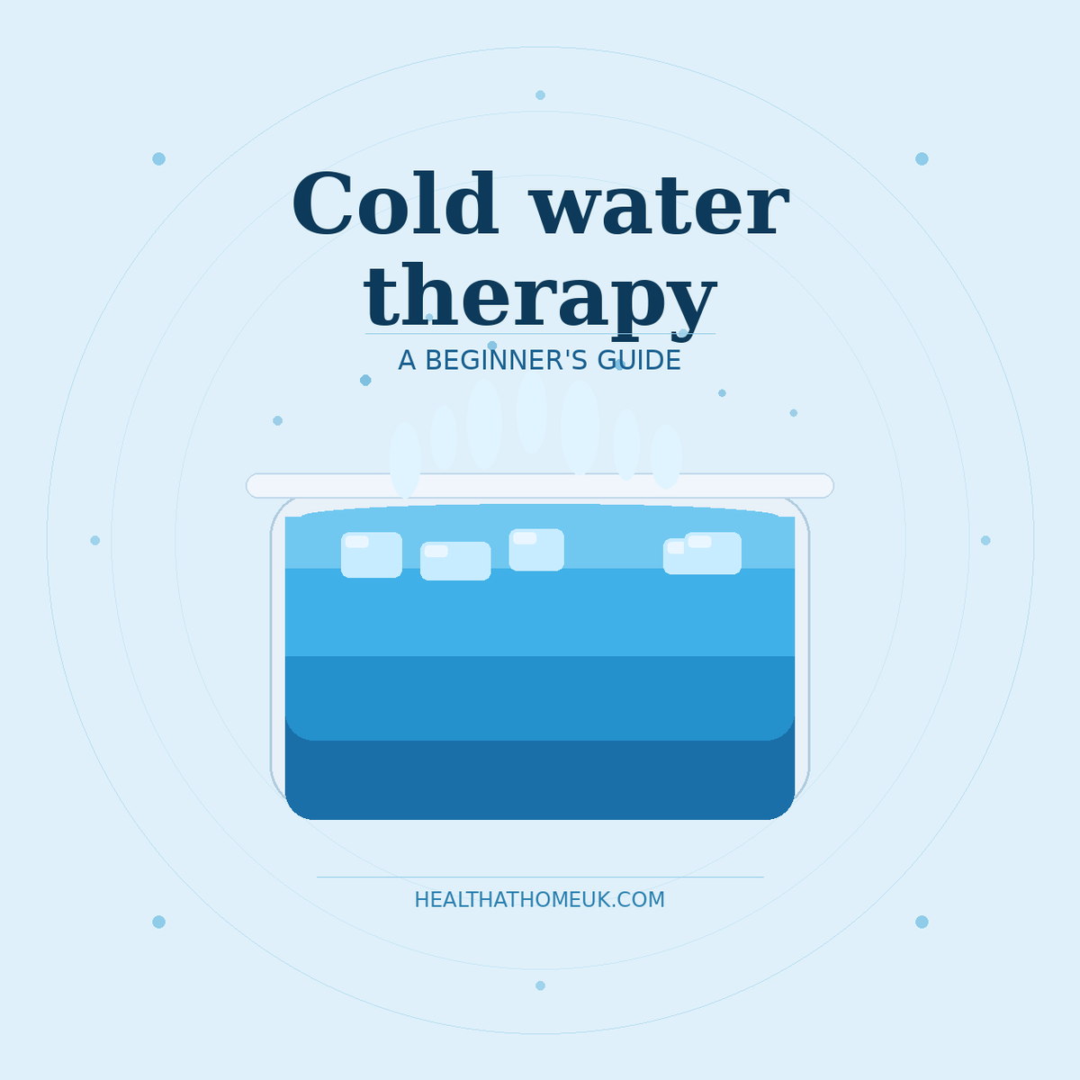 Cold Water Therapy for Beginners: How to Start Safely at Home