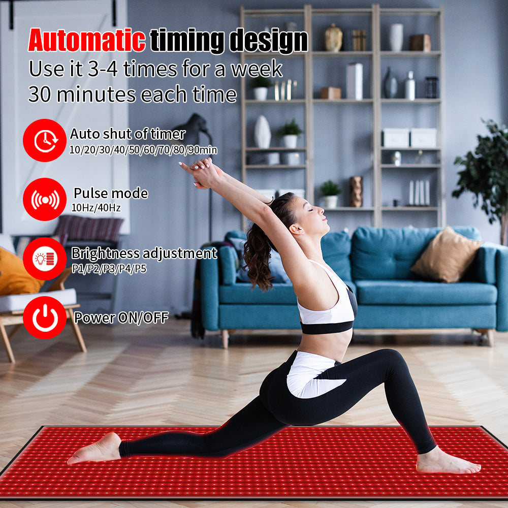 Red Light Therapy Yoga Mats & Sleeping Blankets