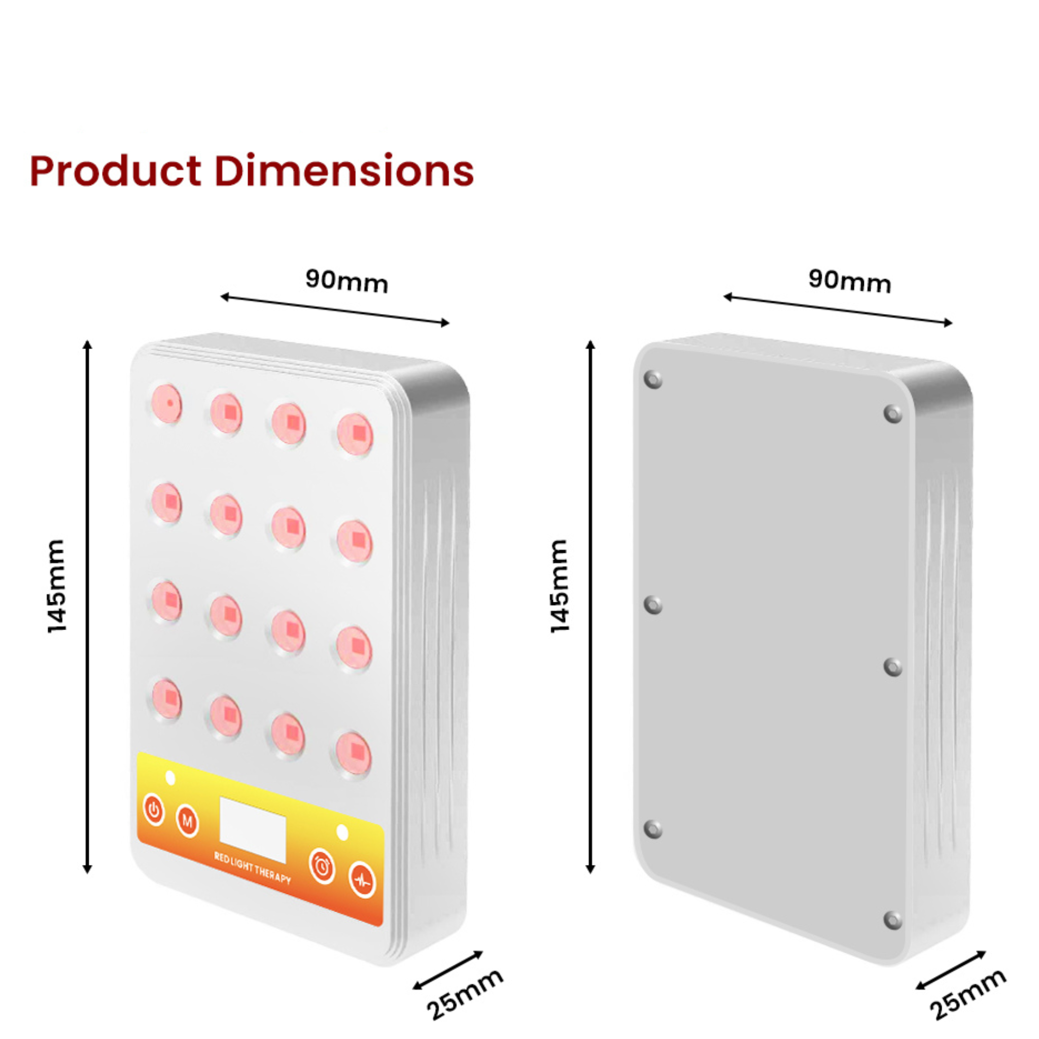 LUMAWELL LUMA-12 Compact Red & Near-Infrared Light Therapy Panel