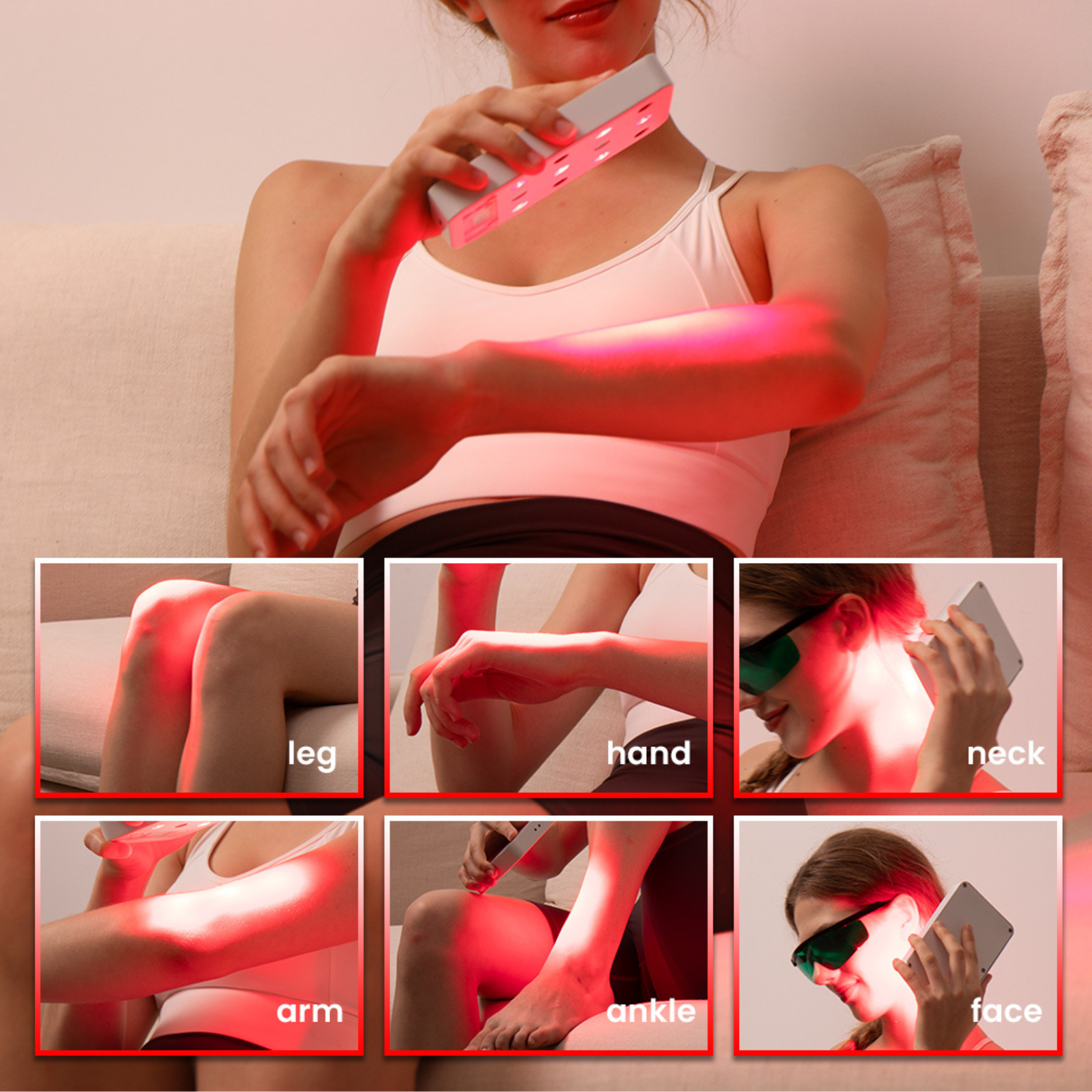 LUMAWELL LUMA-12 Compact Red & Near-Infrared Light Therapy Panel