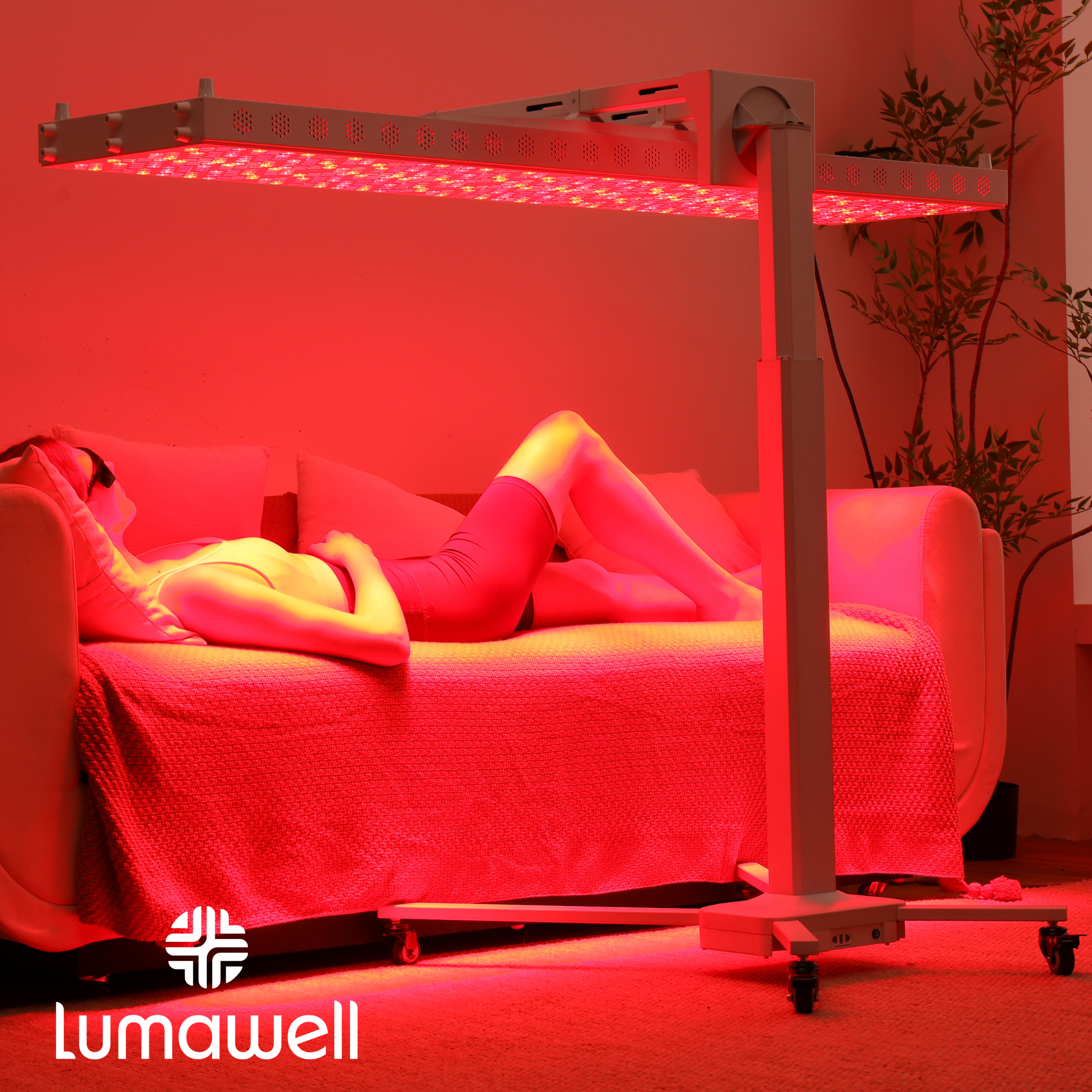 LUMAWELL LUMA-1800 Medical-Grade Red & Near-Infrared LED Therapy Panel | Full Spectrum 630-1060nm