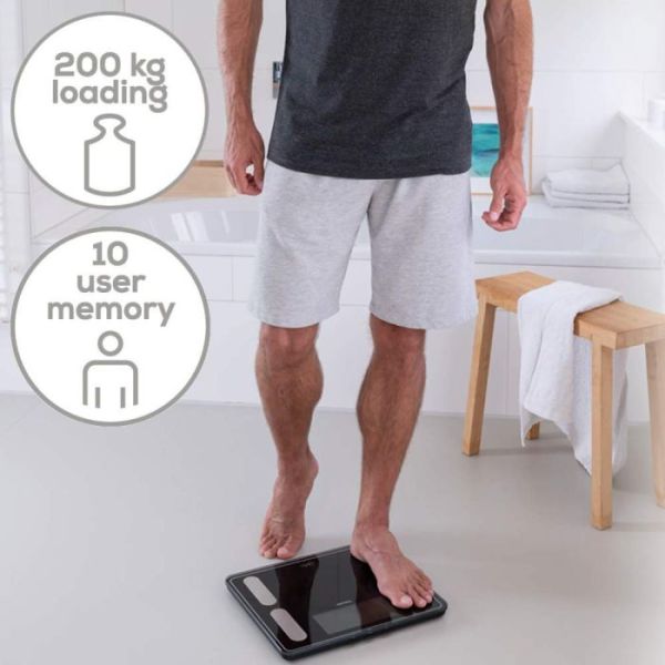 Beurer 73574 BF 400 SignatureLine Black Diagnostic Bathroom Scale