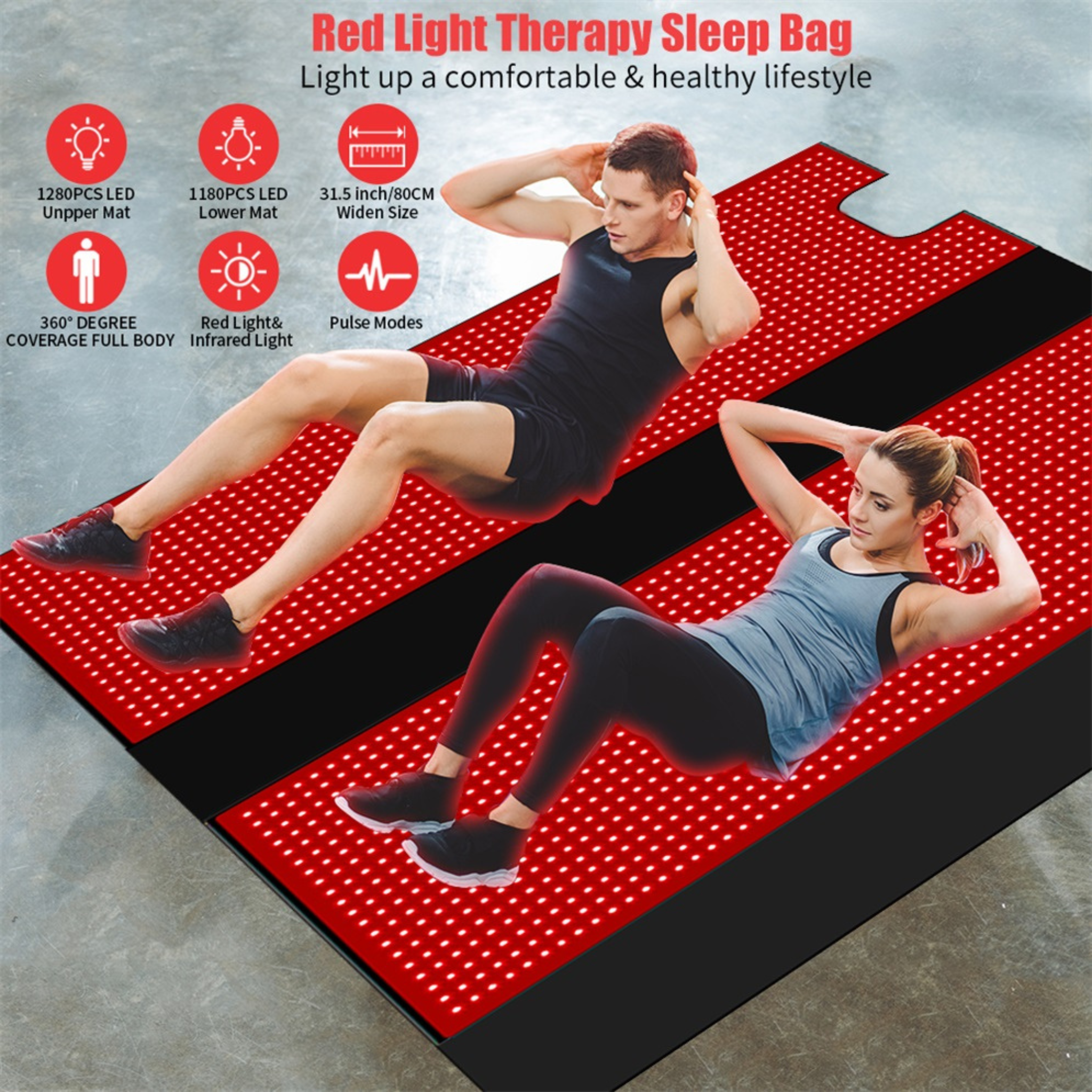 Luma-270 Portable Red Light Therapy Blanket