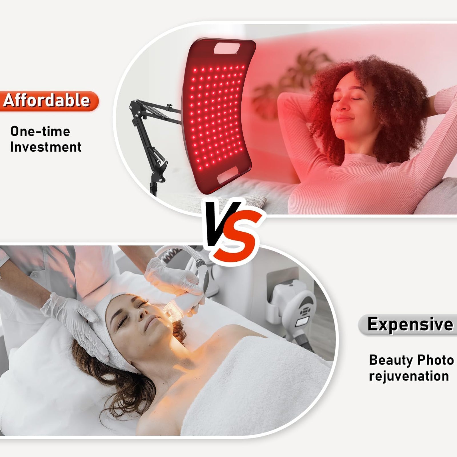 LUMA-24 Red & Near-Infrared Light Therapy Panel | 660nm & 850nm Dual Wavelength LED Device