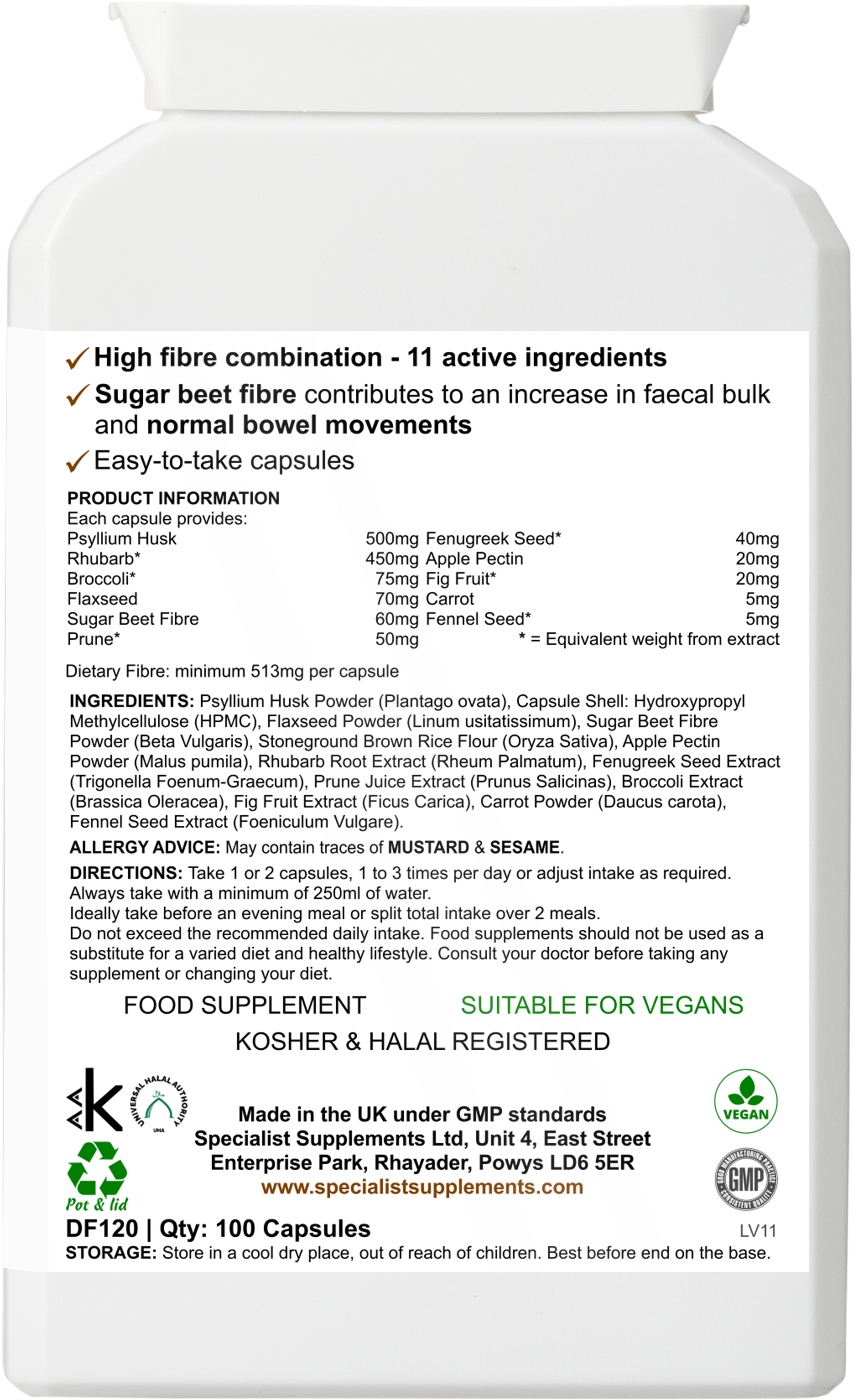 Dietary Fibre Complex