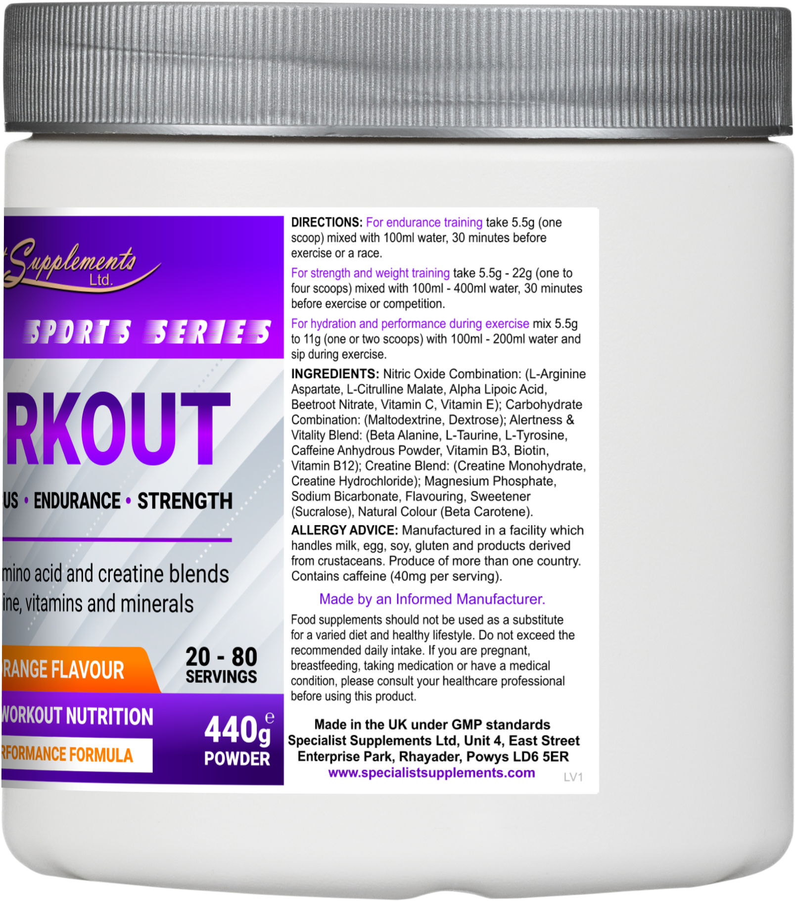 Pre Workout Nutrition