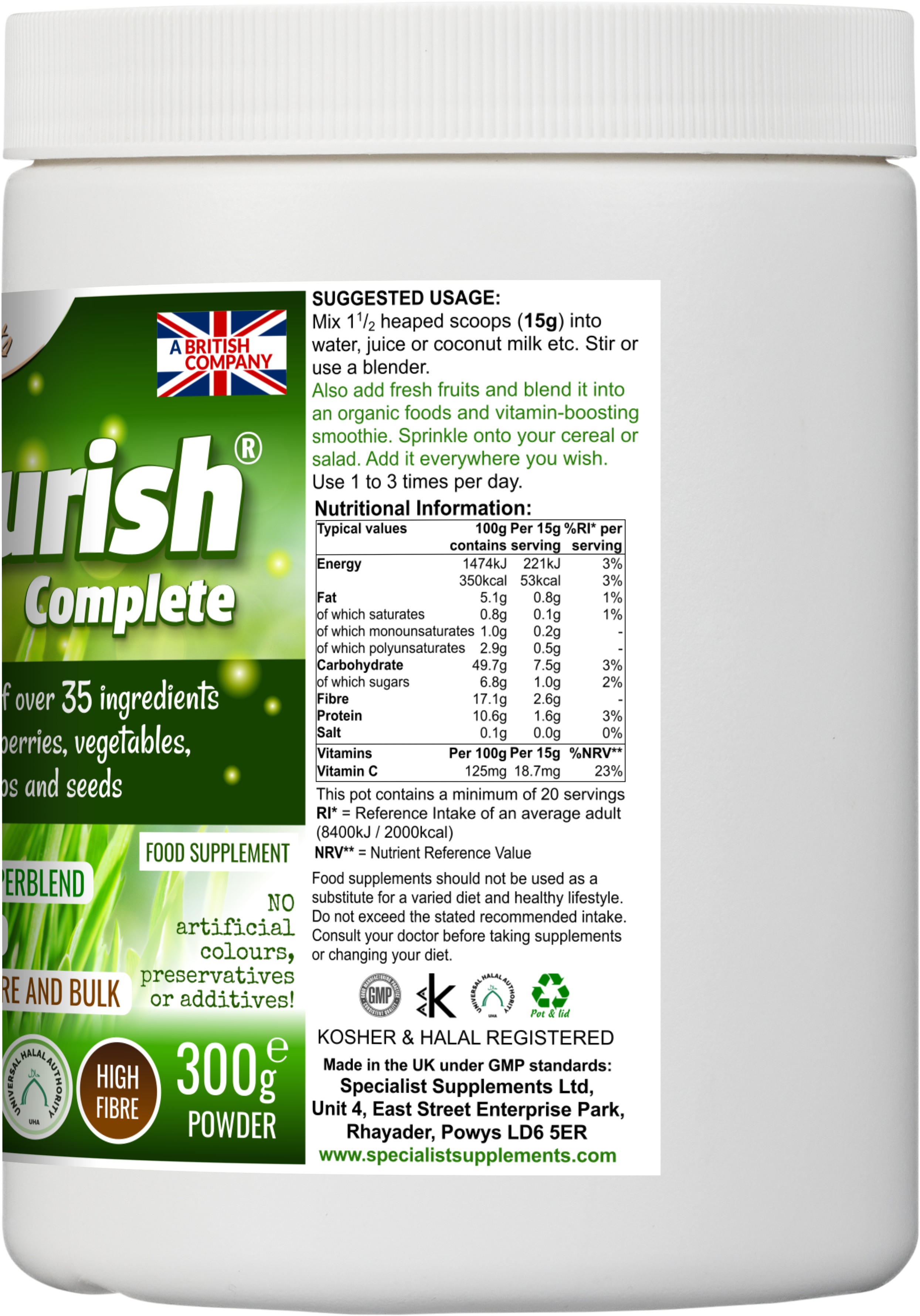 GreeNourish Complete (ORGANIC)