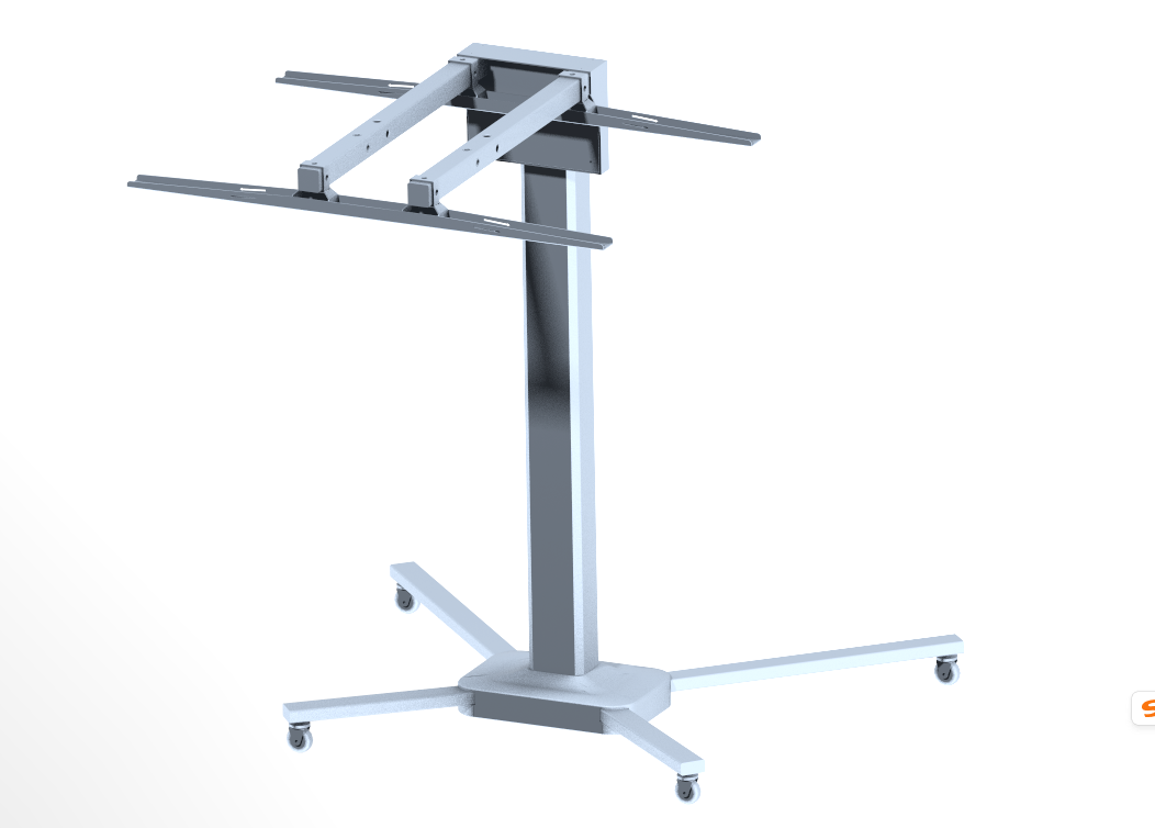 LUMAWELL Electric Height Adjustable Therapy Panel Stand
