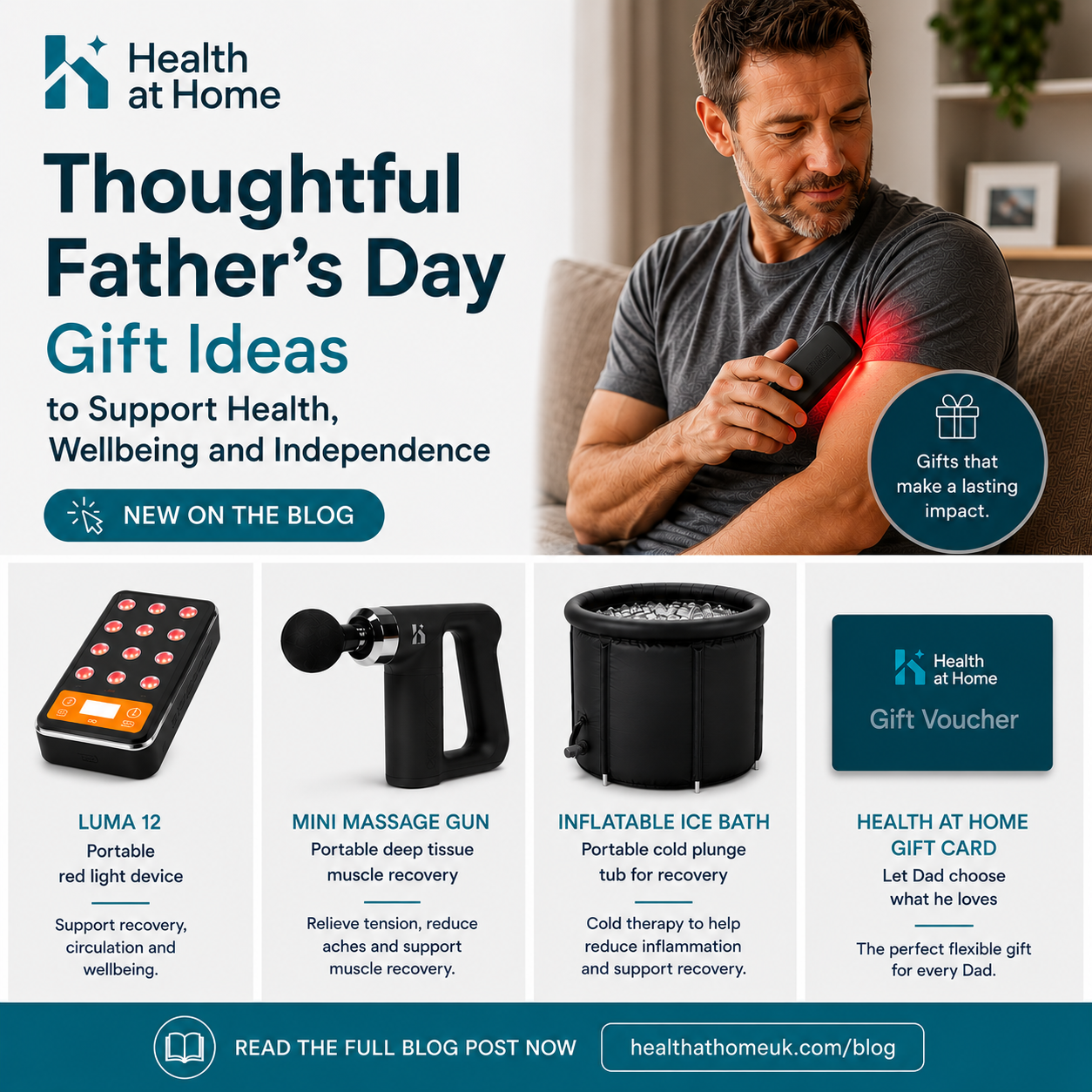 Thoughtful Father’s Day Gift Ideas to Support Health, Wellbeing and Independence