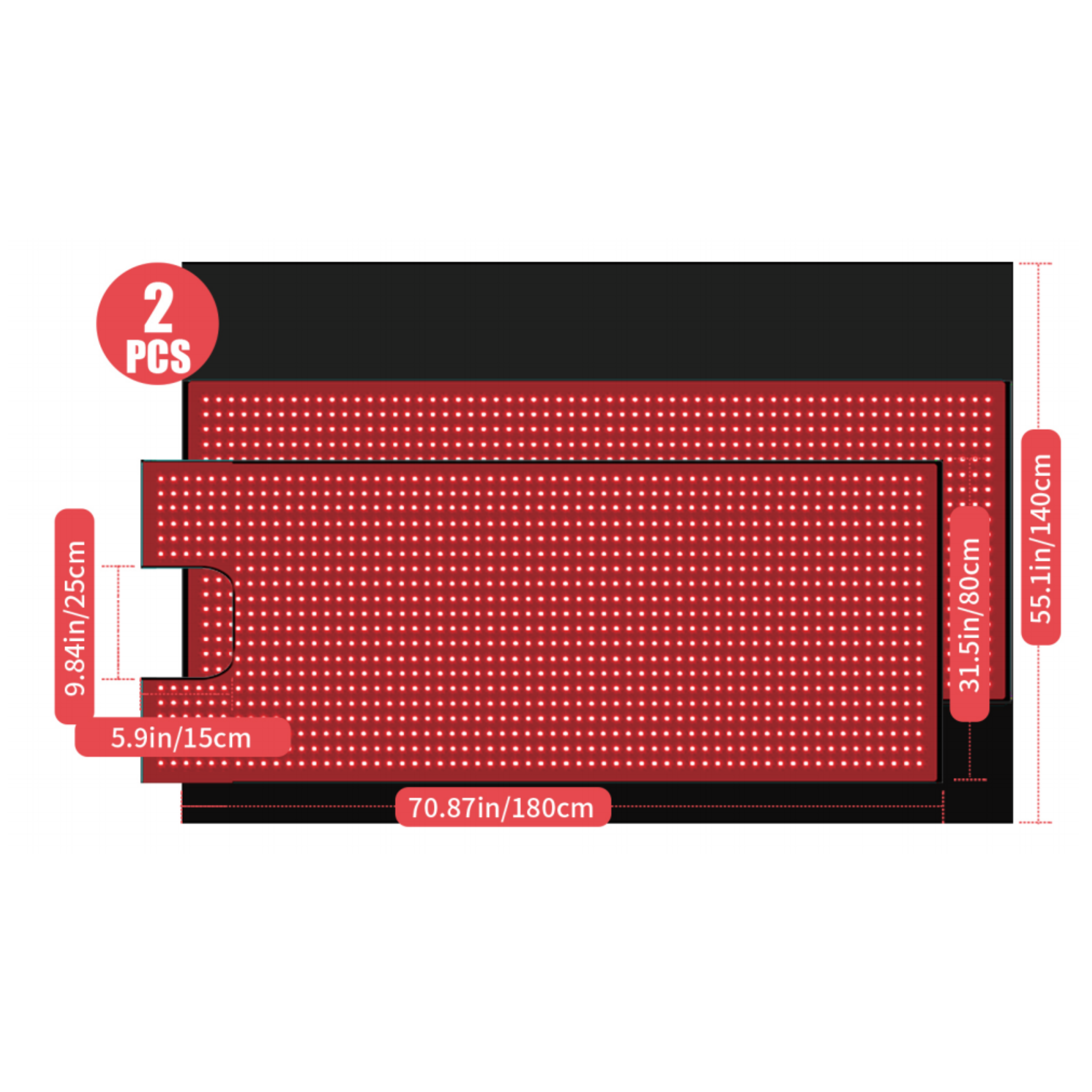 Luma-270 Portable Red Light Therapy Blanket