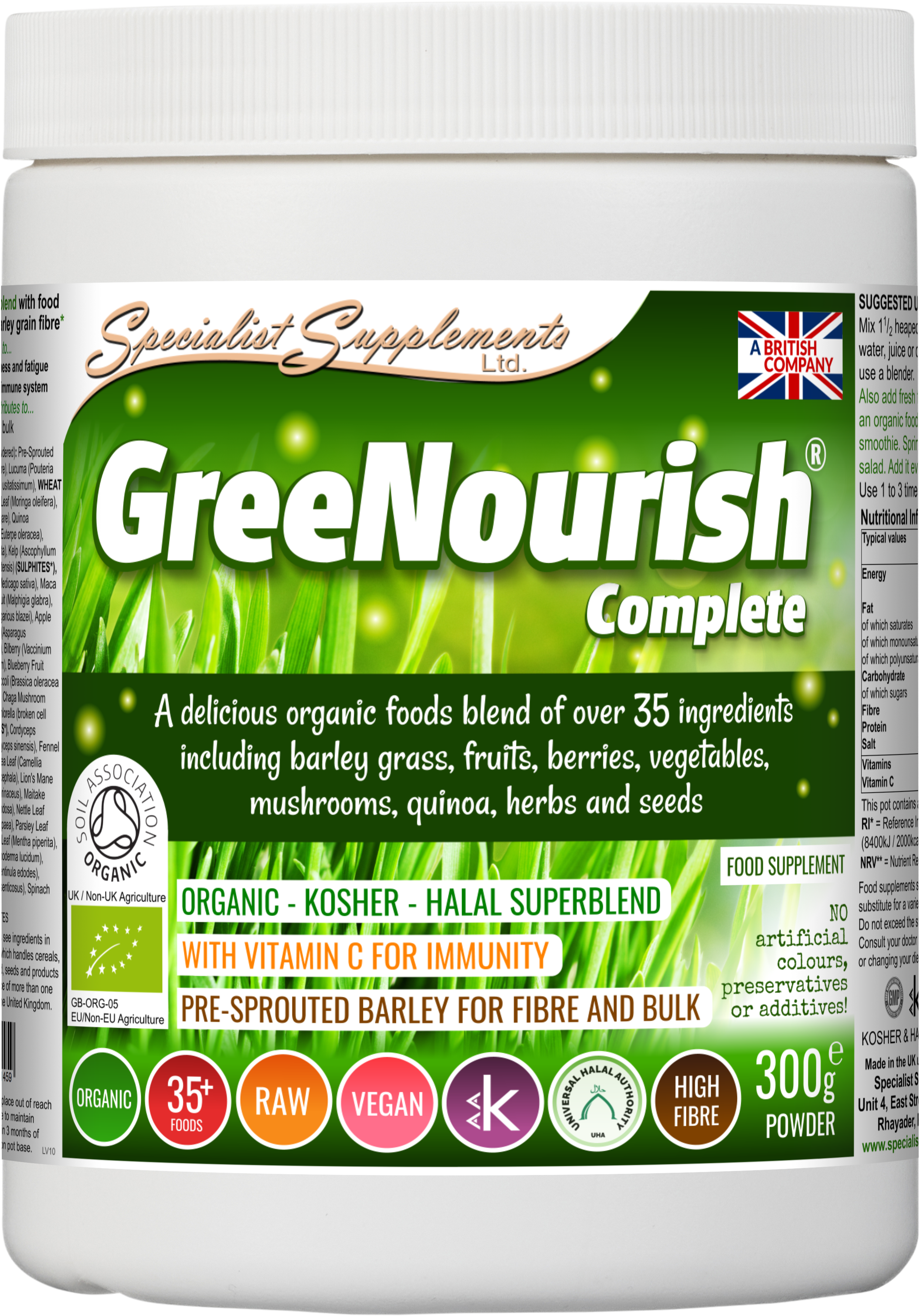 GreeNourish Complete (ORGANIC)