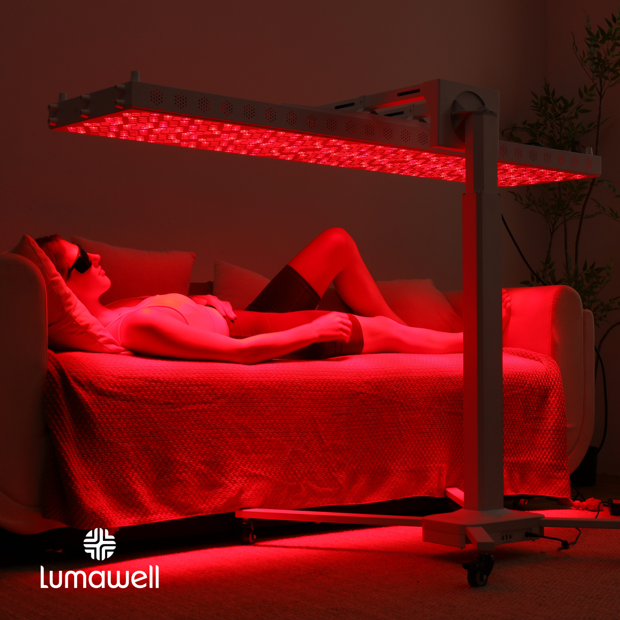 LUMAWELL LUMA-1800 Medical-Grade Red & Near-Infrared LED Therapy Panel | Full Spectrum 630-1060nm
