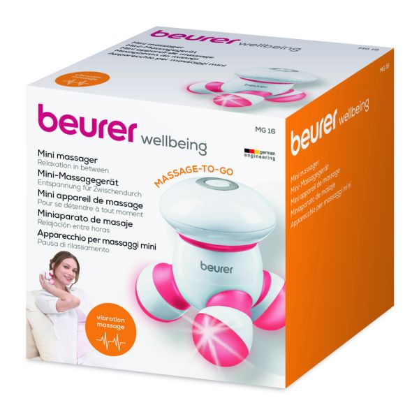 Beurer 64615 MG 16 Red Mini Massager